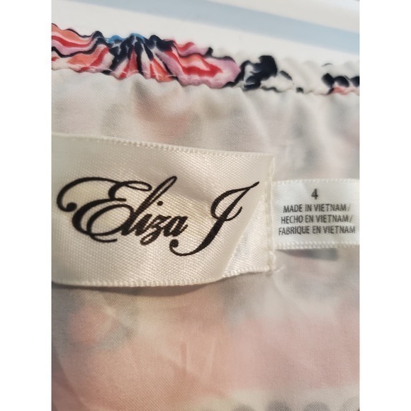 Eliza J Bell‎ Sleeve Off Shoulder Maxi Dress Women Size 4 - Picture 3 of 5